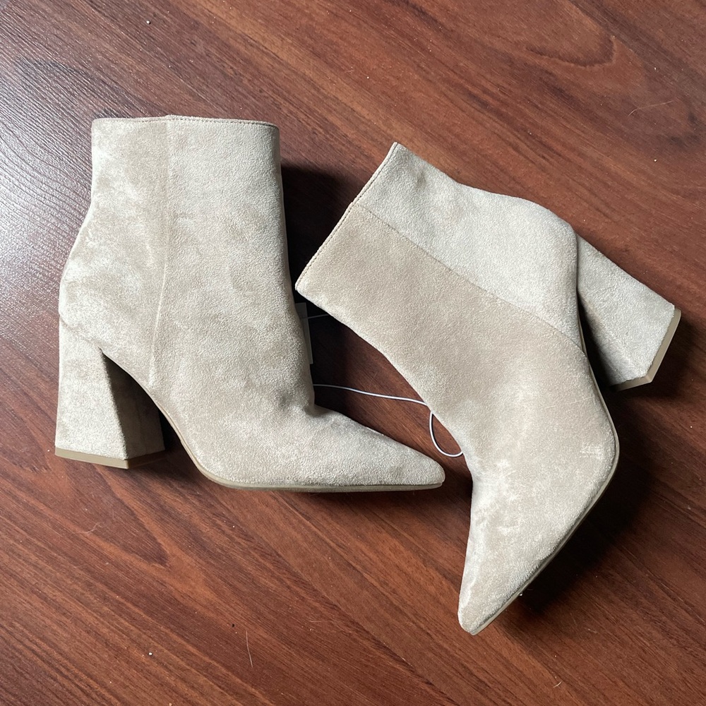 Women’s Cullen Ankle Boots, Taupe - A New Day